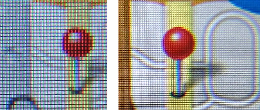 Pantalla iPhone 3GS vs Retina display