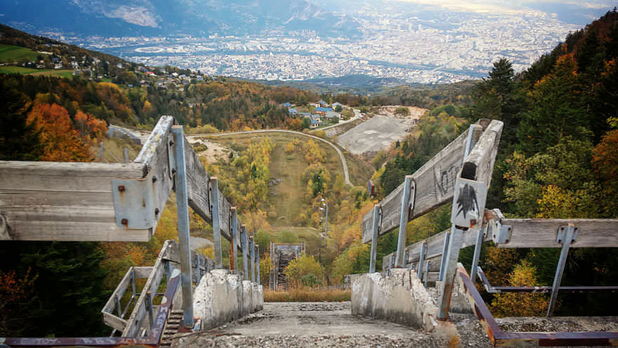 #7 Ski Jumping Tower, Grenoble, France, 1968 Winter Olympic Games #7 Ski Jumping Tower, Grenoble, France, 1968 Winter Olympic Games