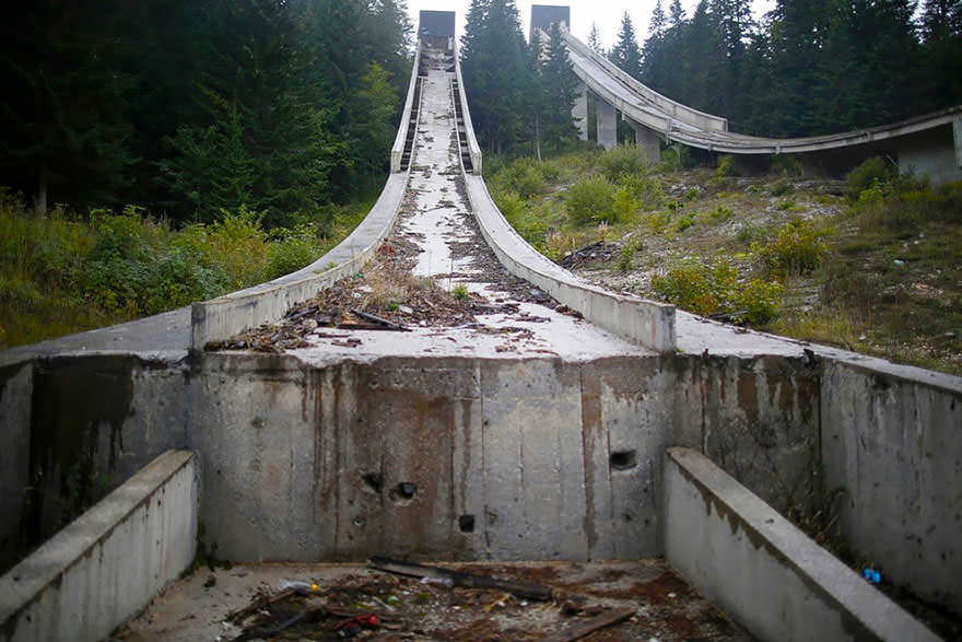 #17 Ski Jump, Sarajevo, 1984 Winter Olympics Venue #17 Ski Jump, Sarajevo, 1984 Winter Olympics Venue