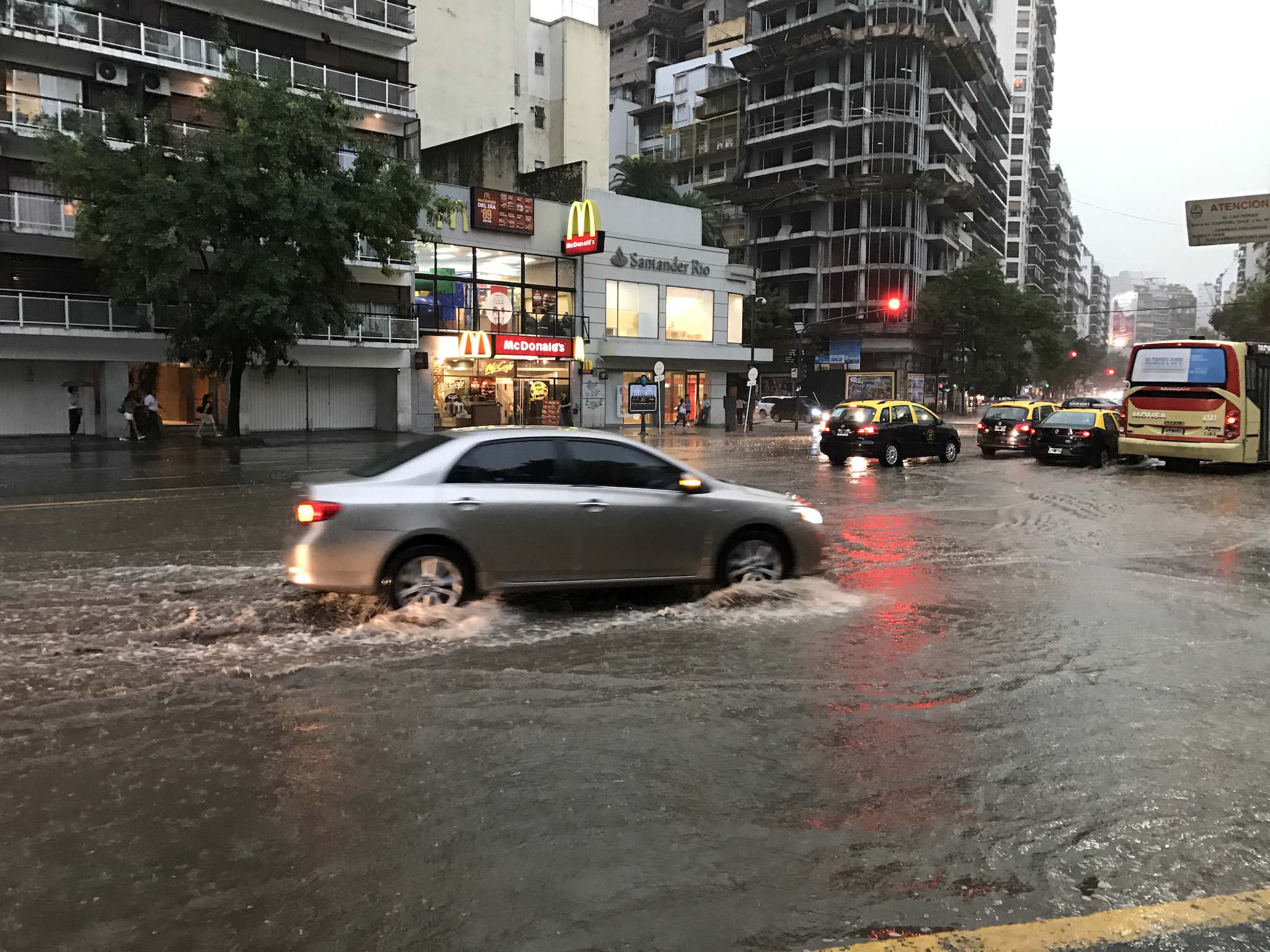 Inundación en Capital Federal